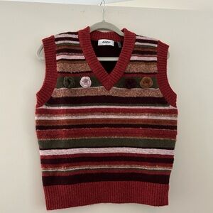 DANIELLE GUIZIO knitted vest size small